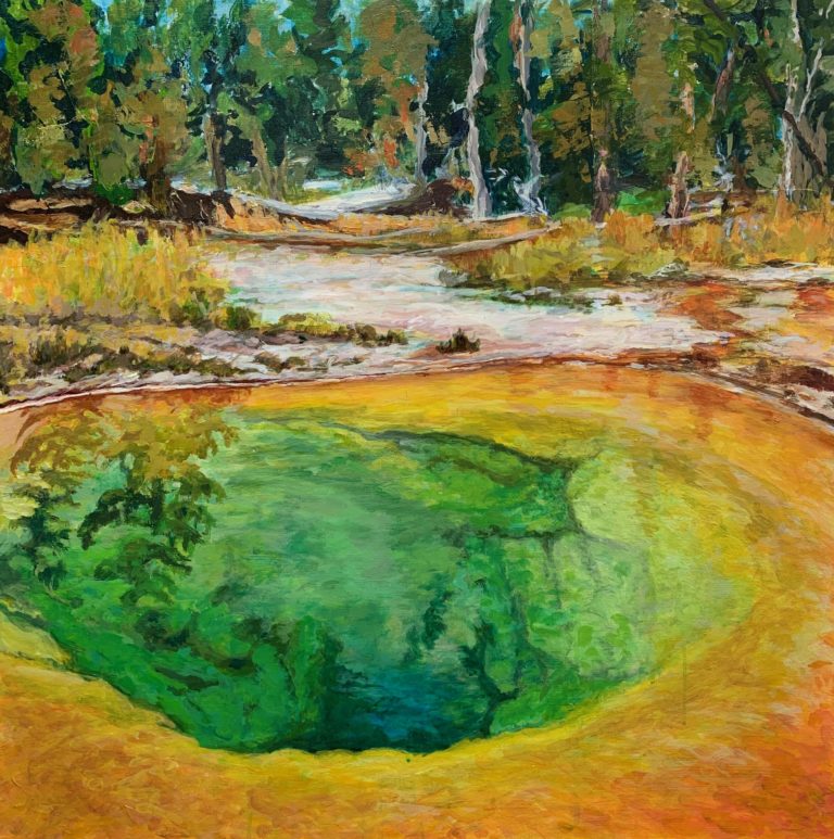 Acid Rainpool in Yellowstone